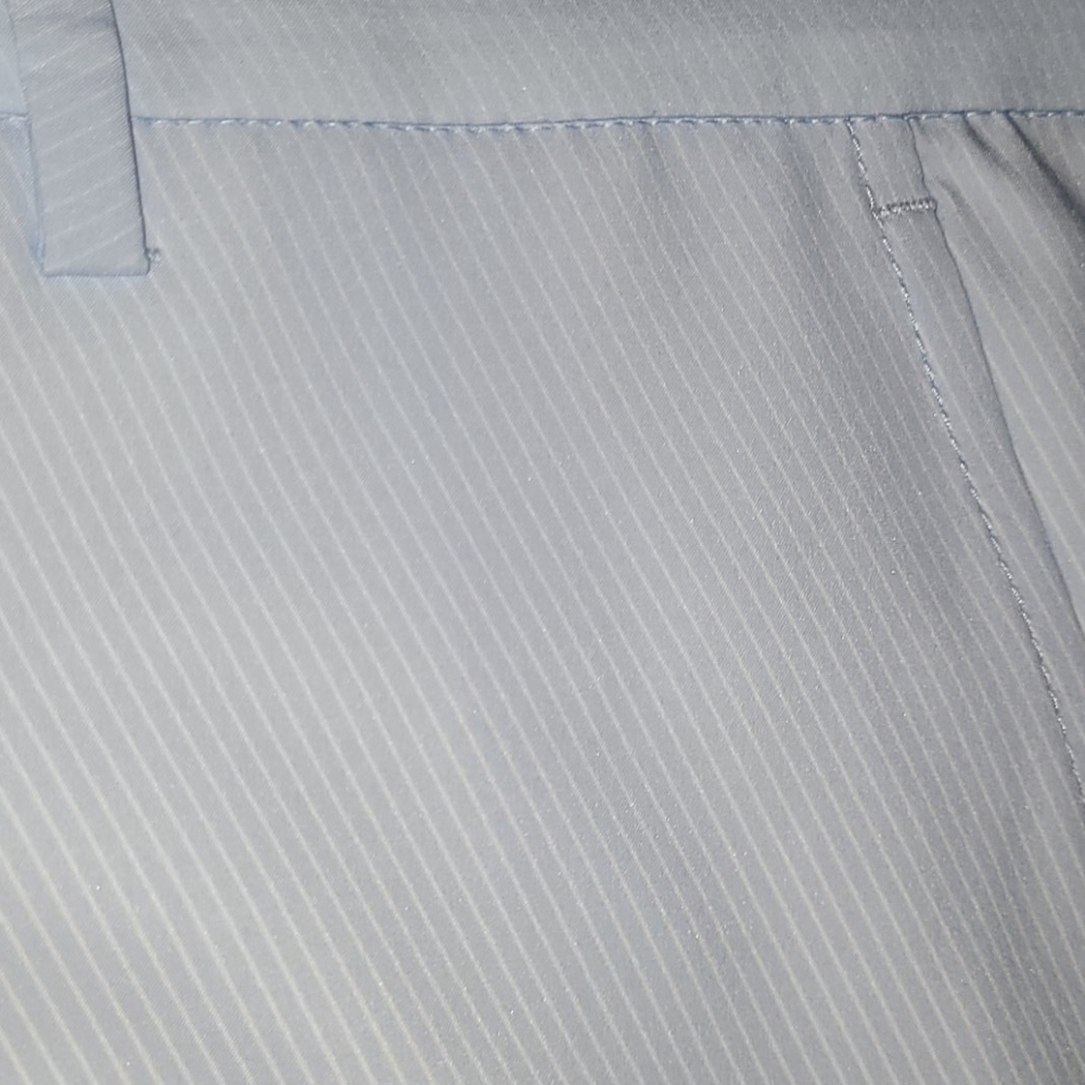 Greg Norman striped pale spring blue shorts - Picture 6 of 12